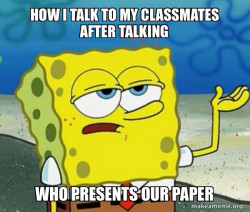 Tough SpongeBob