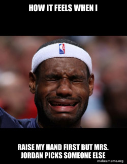 Lebron Crying