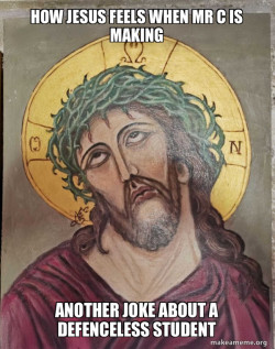 Jesus Is So Done With This Shit