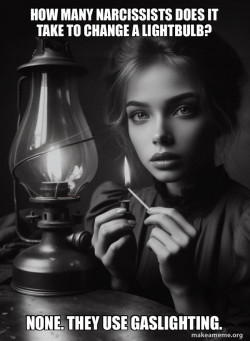 gaslight narcissist