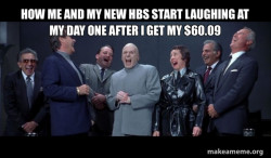 Dr Evil and Henchmen laughing - and then they said