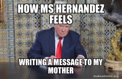 Donald Trump Writing Speech
