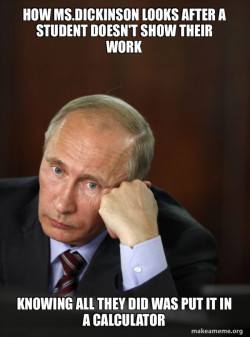 Contemplative Putin