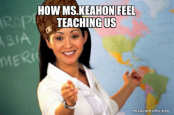 Scumbag Teacher