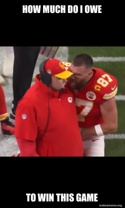 Travis Kelce and Coach