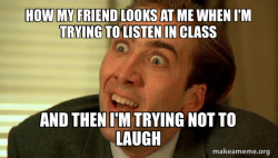 Sarcastic Nicholas Cage
