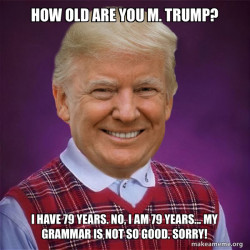 Bad Luck Trump