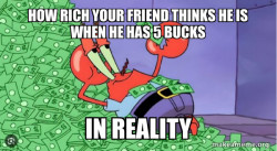 Mr Krabs Money