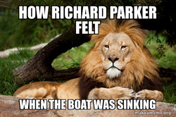 Contemplative Lion
