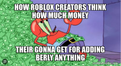 Mr Krabs Money