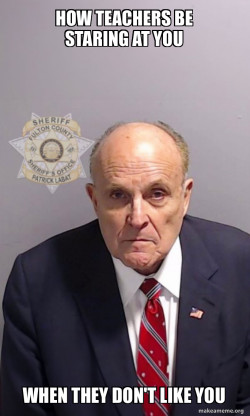Rudy Giuliani Mugshot