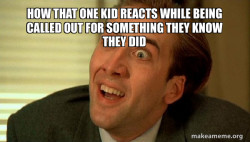 Sarcastic Nicholas Cage