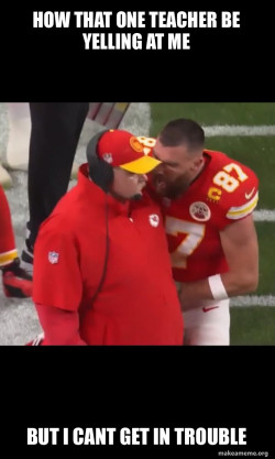 Travis Kelce and Coach