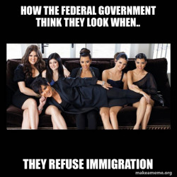 Kardashians immigration meme