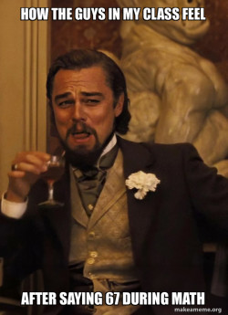 Leonardo DiCaprio Laughing Django