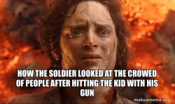 Frodo it's over it's done