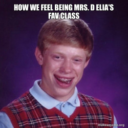 Bad Luck Brian