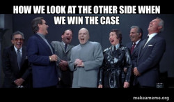 Dr Evil and Henchmen laughing - and then they said