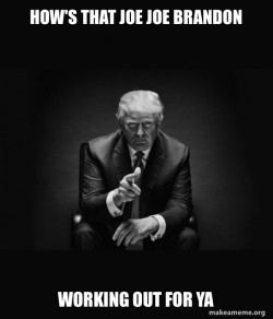 Trump Sitting In Chair - I Am In Their Way