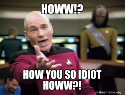 Annoyed Picard