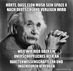 Serious Albert Einstein
