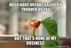 Kermit Drinking Tea