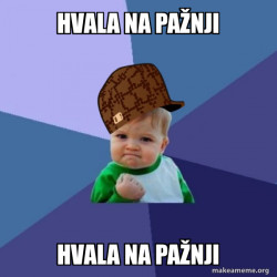 Scumbag Success Kid