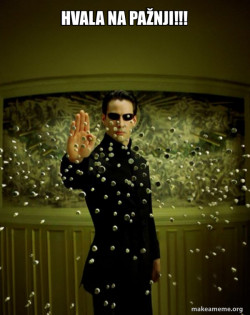 Neo Stopping Bullets