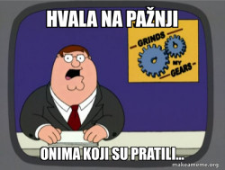 HVALA NI ZA Å TA