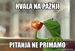 Kermit Drinking Tea