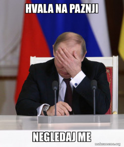 Putin Facepalm