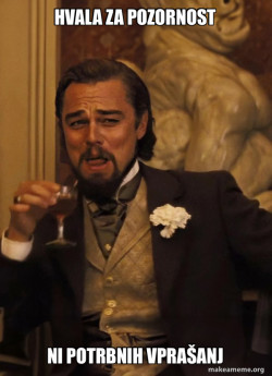 Leonardo DiCaprio Laughing Django