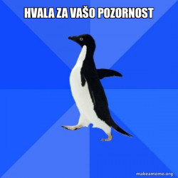 Socially Awkward Penguin