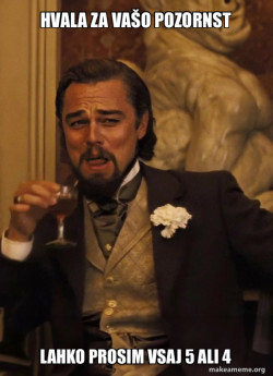 Leonardo DiCaprio Laughing Django
