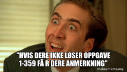 Sarcastic Nicholas Cage