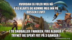 Fortnite Battle Royale game