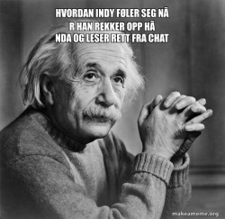 Serious Albert Einstein