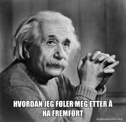Serious Albert Einstein