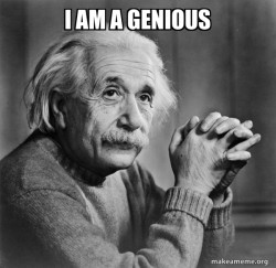 Serious Albert Einstein