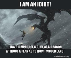 Skyrim Dragon Slaying