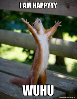 Happy Squirrel