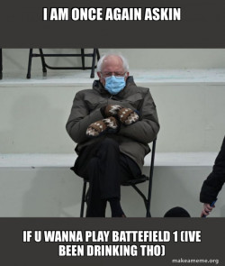 Bernie Sanders at the Inauguration