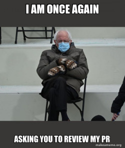 Bernie Sanders at the Inauguration