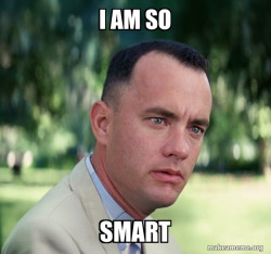 Forrest Gump just like that