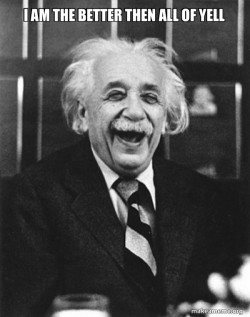 Laughing Albert Einstein