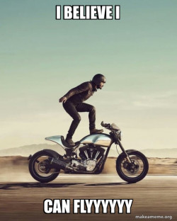 Keanu Reeves Stunt Bike