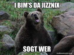 Sarcastic Bear