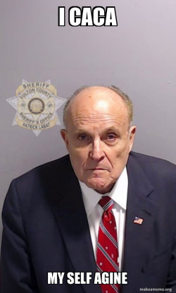 Rudy Giuliani Mugshot