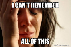 First World Problems