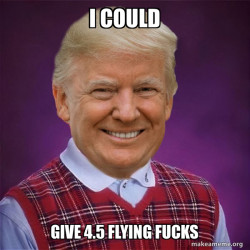 Bad Luck Trump